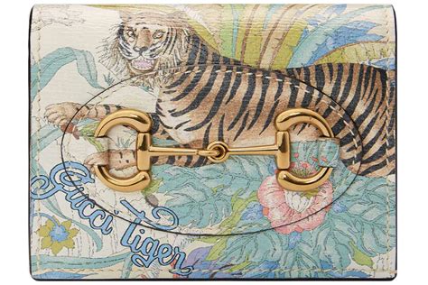 Gucci Tiger Horsebit 1955 card case 